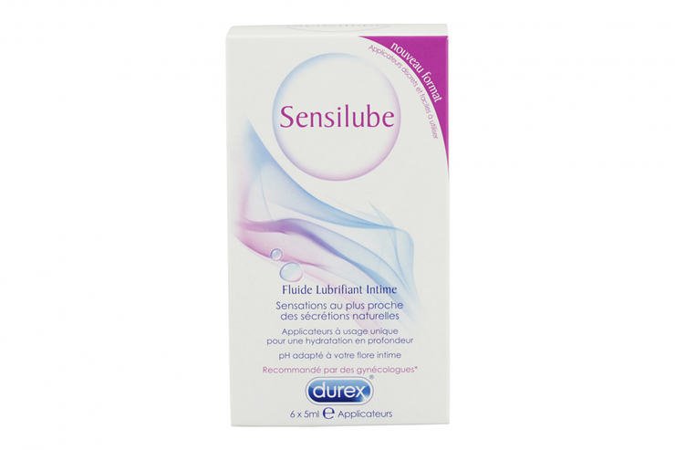 Sensilube fluide lubrifiant intime 6x5ml