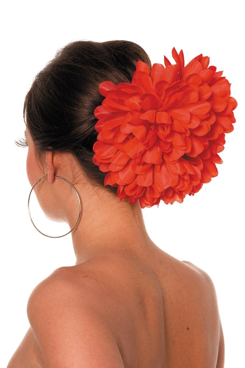 Bloem Haarclip Rood