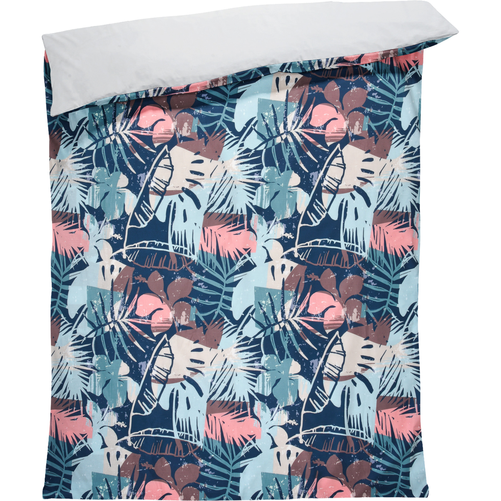 Bench Bettwäsche Renforcé Jungle blau