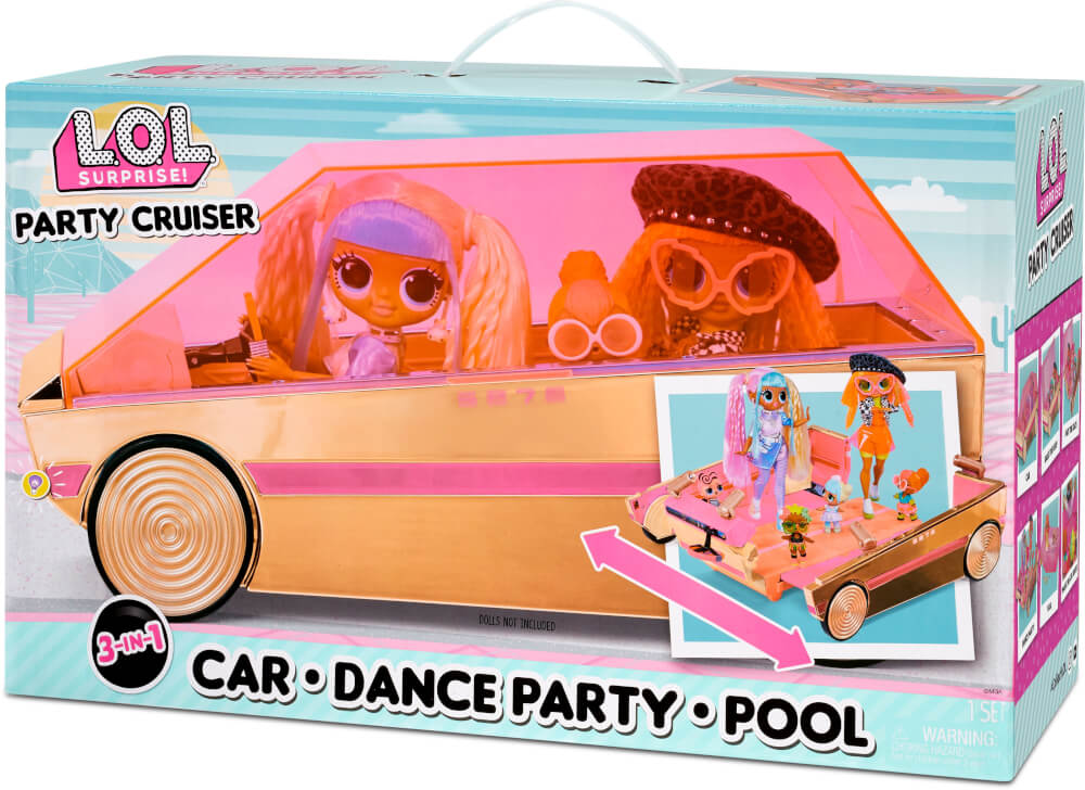 L.O.L. Surprise 3-in-1 Party Cruiser