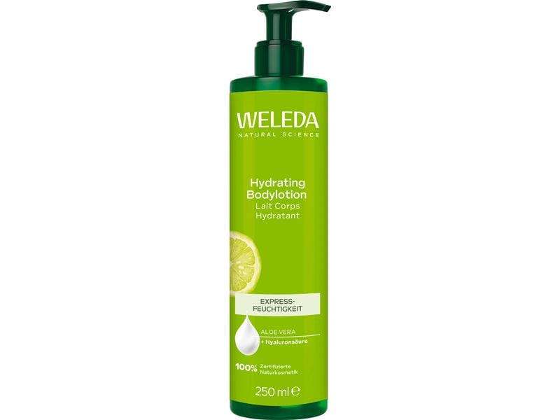 WELEDA Body Lotion Citrus Express 200 ml Natürlich leichte und erfrischende Pflegelotion mit Citrus Duft