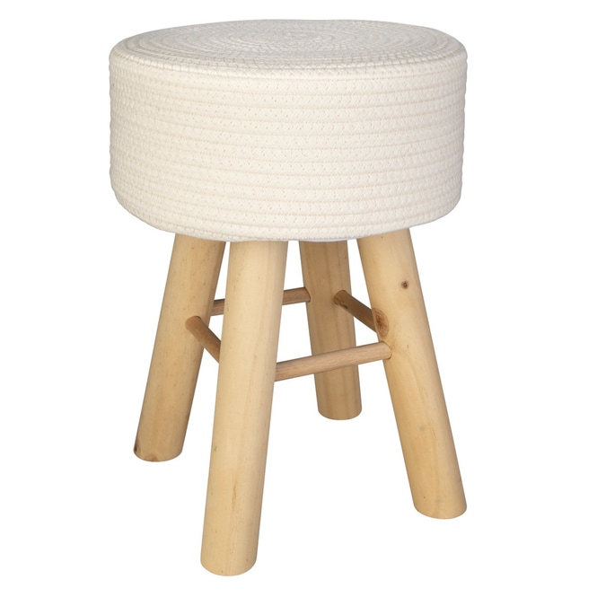 Deko-Hocker - aus Holz - ca. 29 x 41 cm