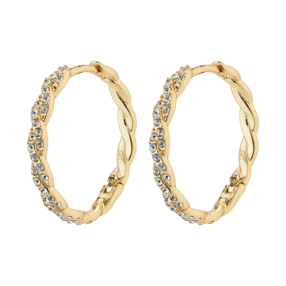 PILGRIM  Ezo hoops, stor - forgyldt