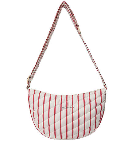 Sofie Schnoor Umhängetasche - Off White/Berry Striped