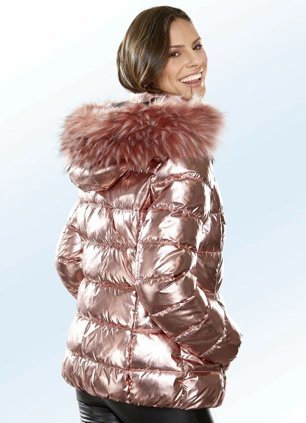 Jacke mit Kassettenstepp