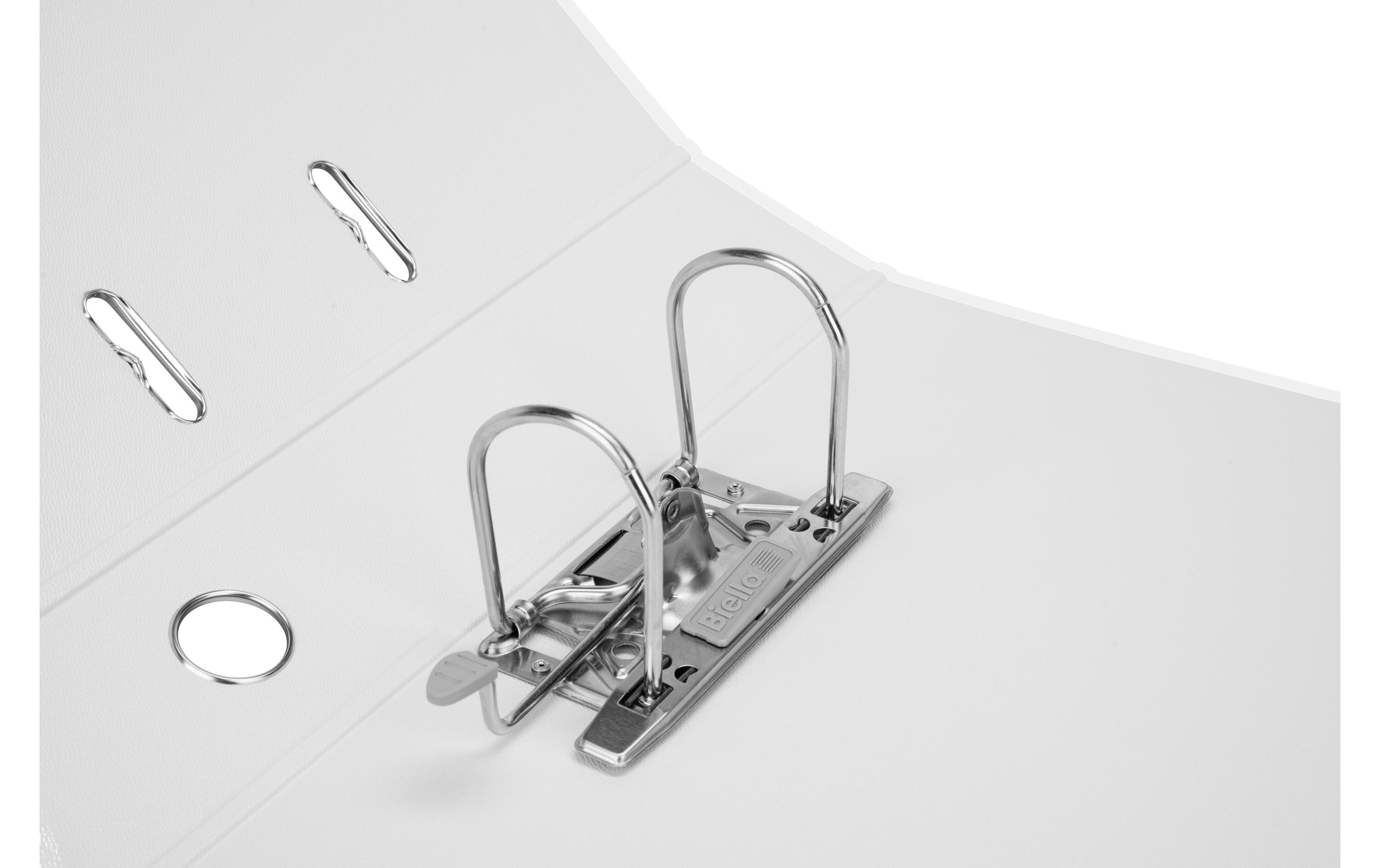 Ordner Plasticolor A4 7 cm, WeissOrdner mit Strong-Mechanik