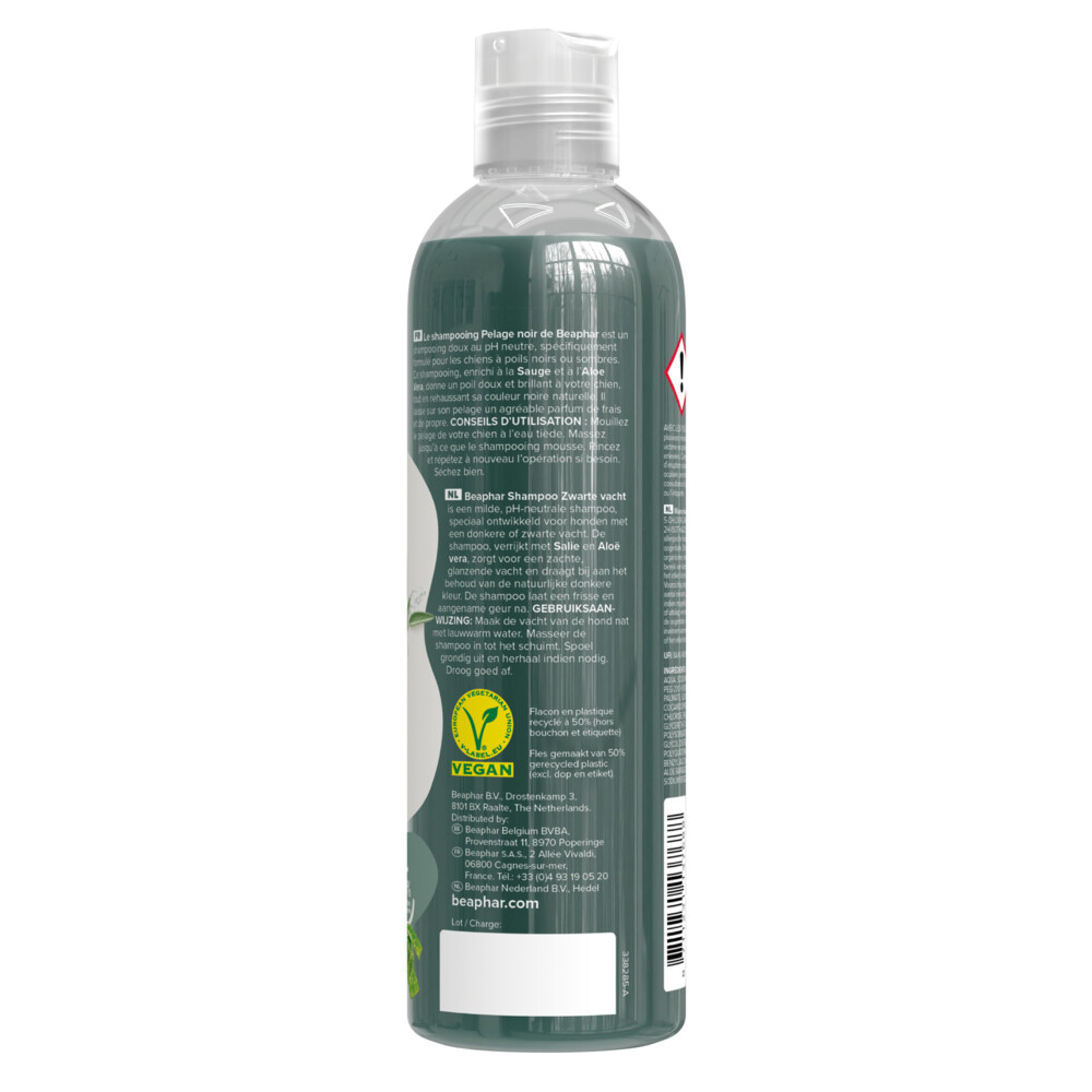 Beaphar Hondenshampoo Zwarte Vacht250 ml