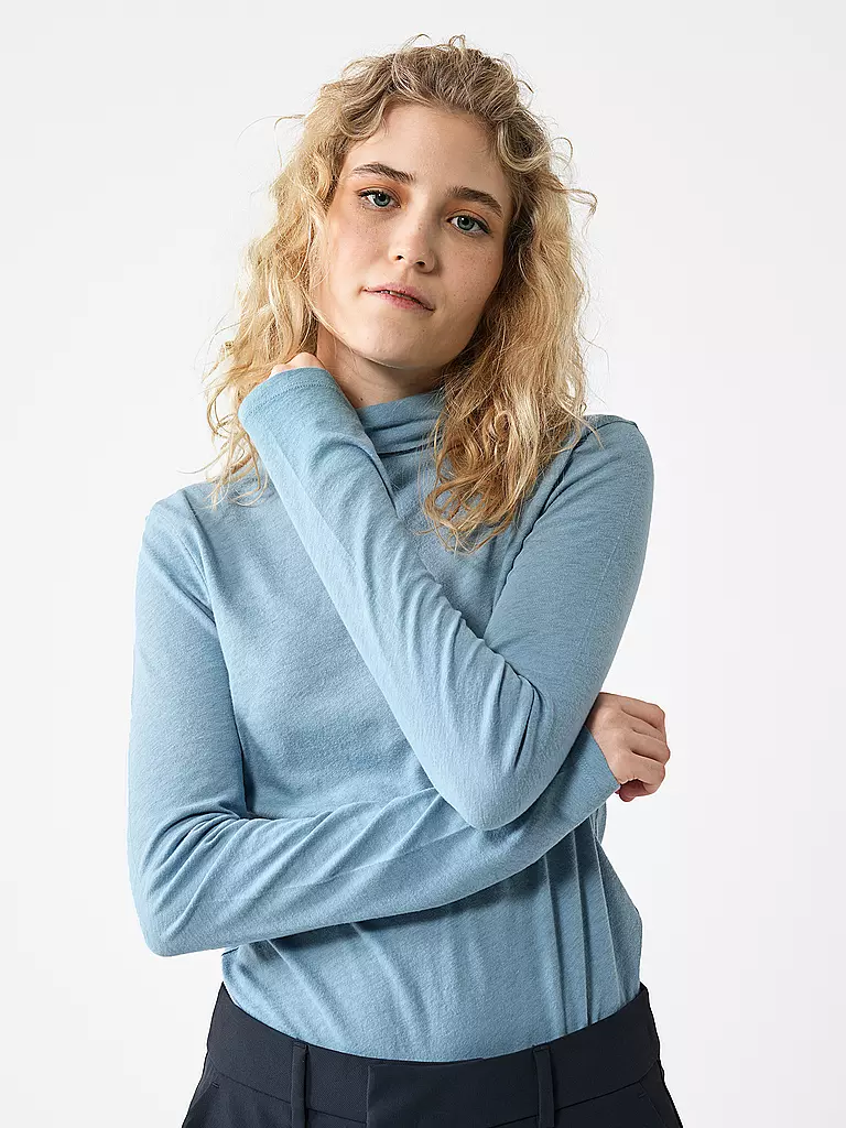 MARC O' POLO DENIM Rollkragenshirt  hellblau