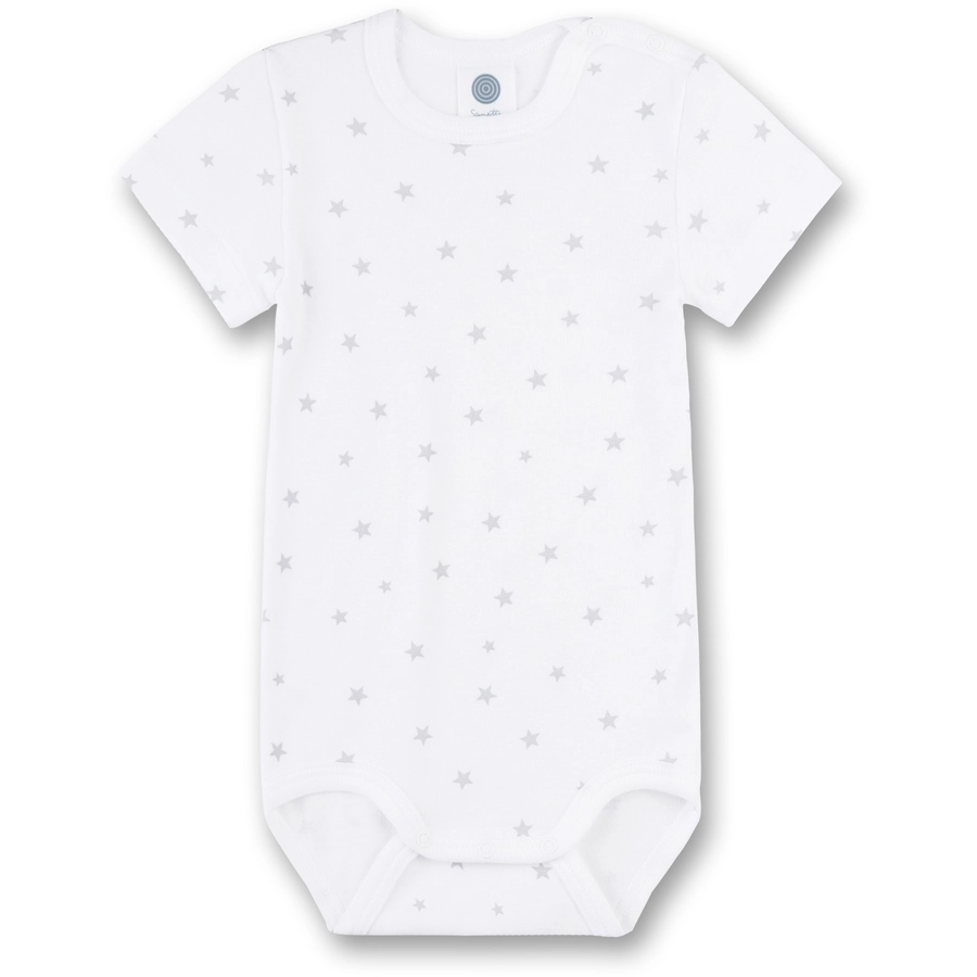 Sanetta Body Sterne weiss