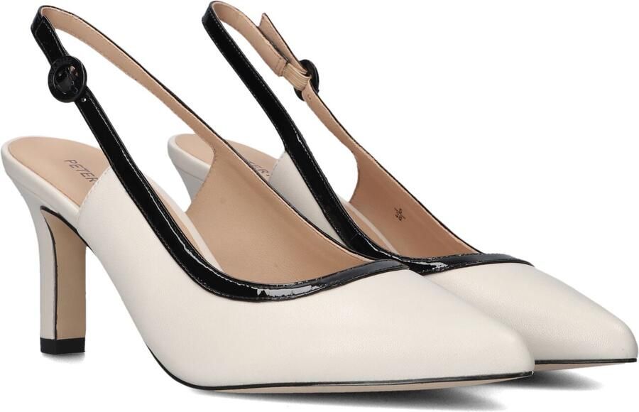 PETER KAISER Slingbacks Dames 79640l Maat: 35 5 Materiaal: Leer Kleur: Wit