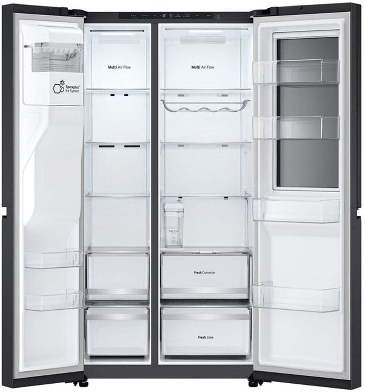 LG GSXE81EVBD Amerikaanse Koelkast - Zwart - Inverter Linear Compressor