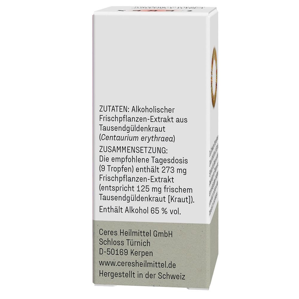 CERES Tausend Güldenkraut Centaurium
