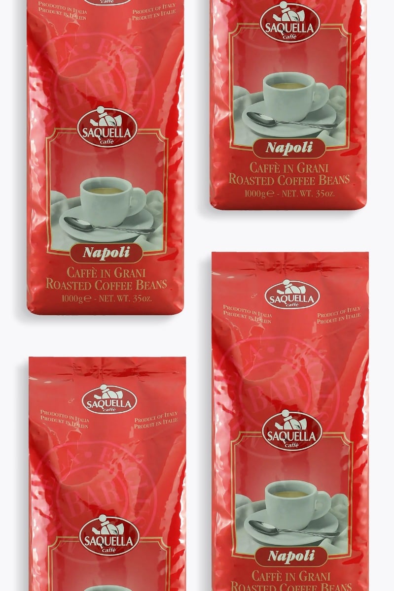 Saquella Espresso Napoli Bar Vorteilspaket 4kg