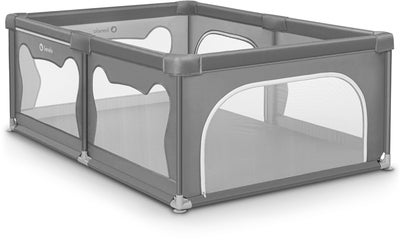 Lionelo WILLOW Lekegrind  for Barn & Baby, Grey Concrete