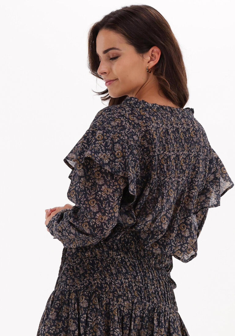 BY-BAR donkerblauwe by-bar blouse daniek sanjay blouse