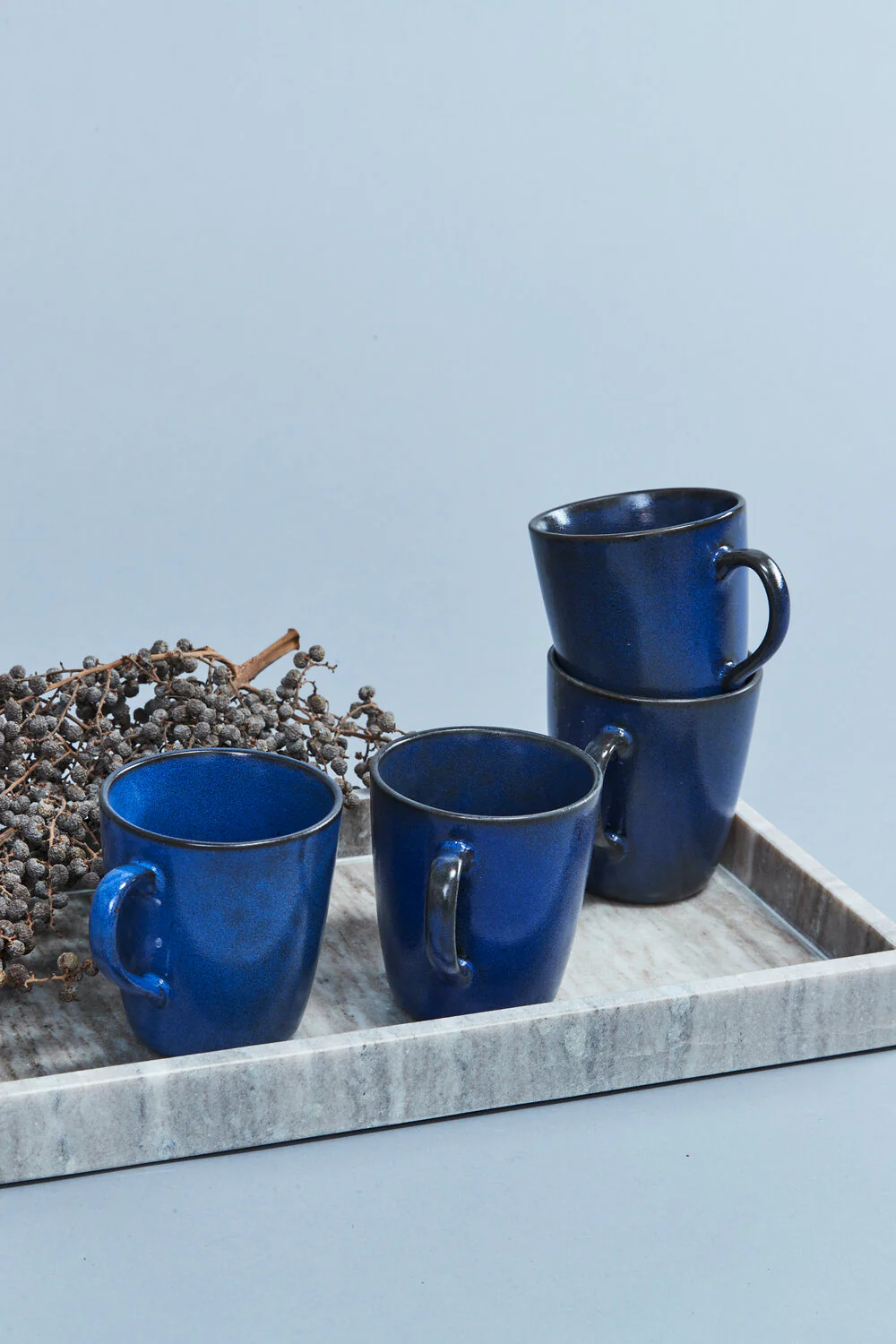 RAW  Krus m/hank, Midnight blue - 35 cl.