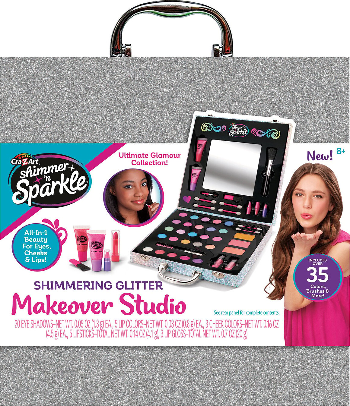 Shimmer 'N Sparkle - Makeup Kuffert - Shimmering Glitter