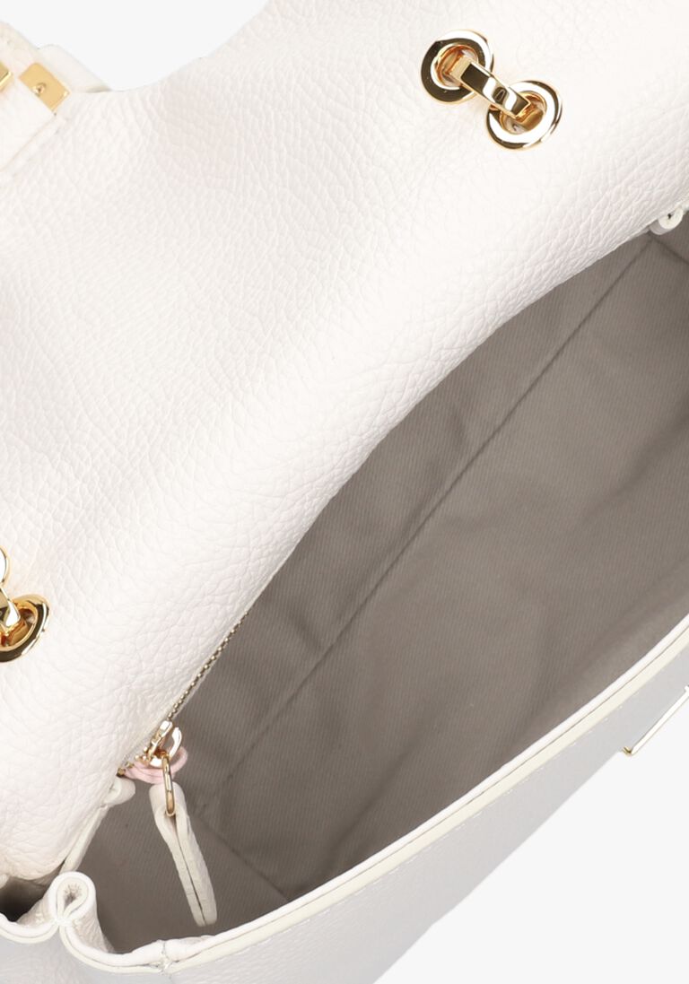 COCCINELLE witte coccinelle schoudertas firenze soft 1