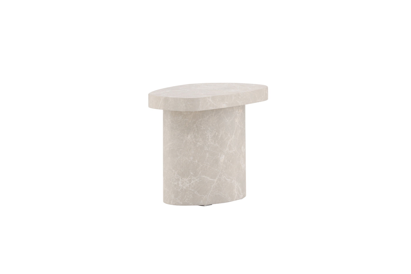 FjÃ´rd - Sidetable Grijs Betonlook 30cm - BÃ¥stad