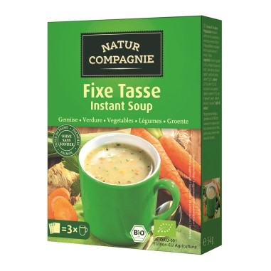 NATUR COMPAGNIE Instant Suppe<br>60 g, Gemüse Bio