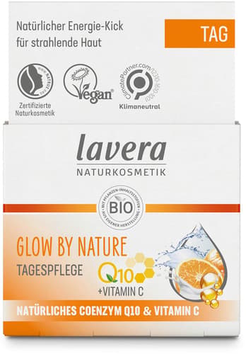 lavera GLOW BY NATURE Tagespflege