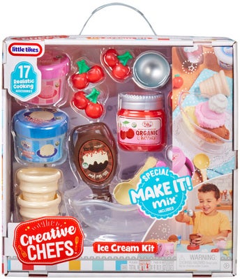 Little Tikes Creative Chefs Iskremsett med Magisk Sand