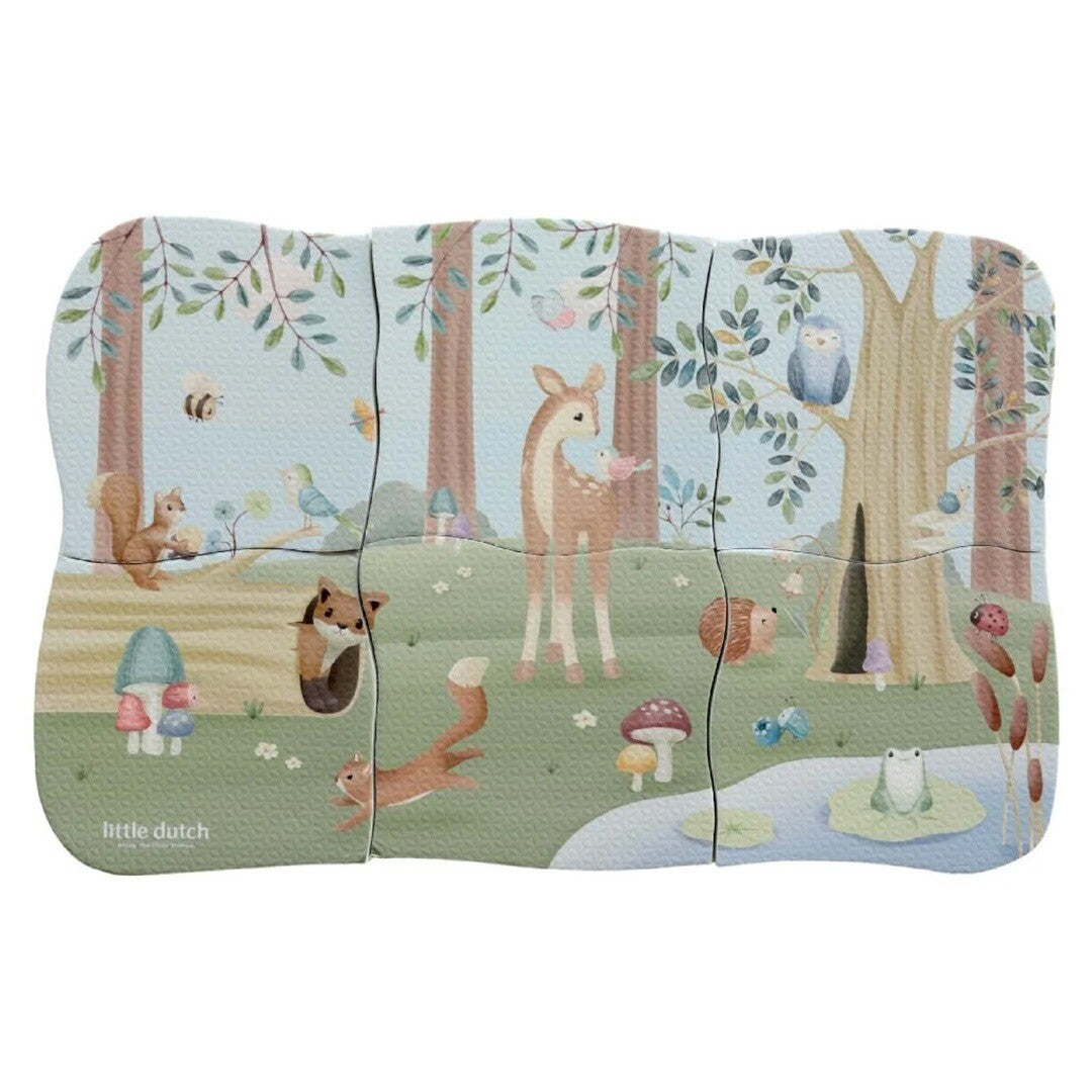 Little dutch badpuzzel forest friends - 6st