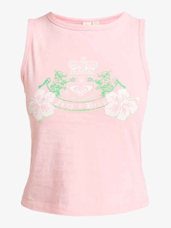 Roxy X Juicy Couture Top débardeur Rose Femme