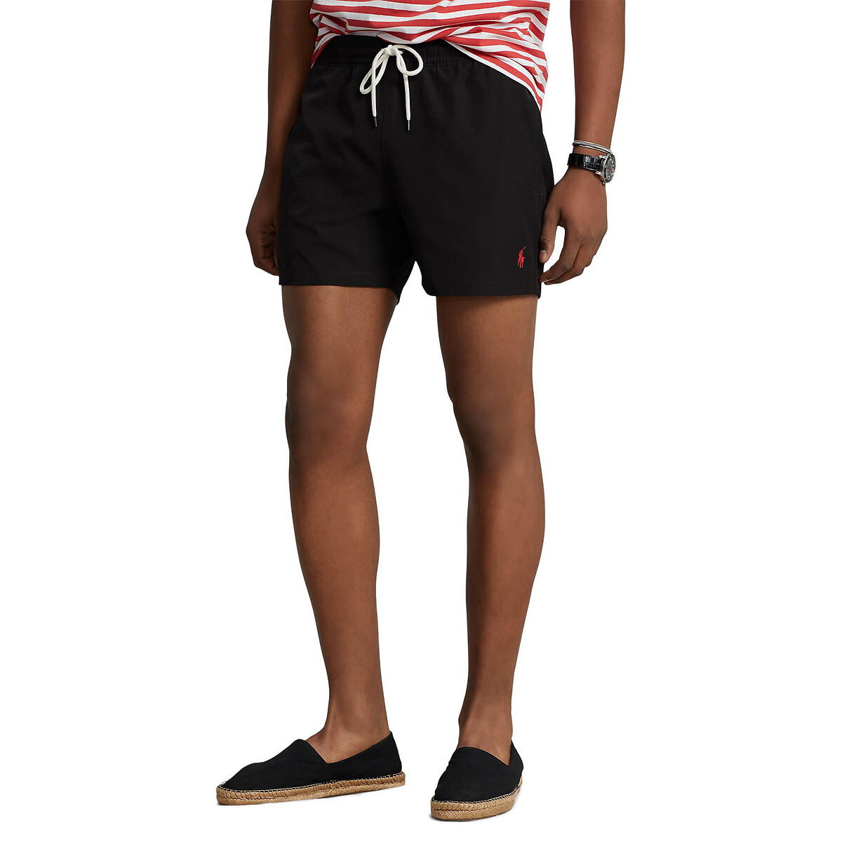 POLO RALPH LAUREN<br>Calções de banho lisos