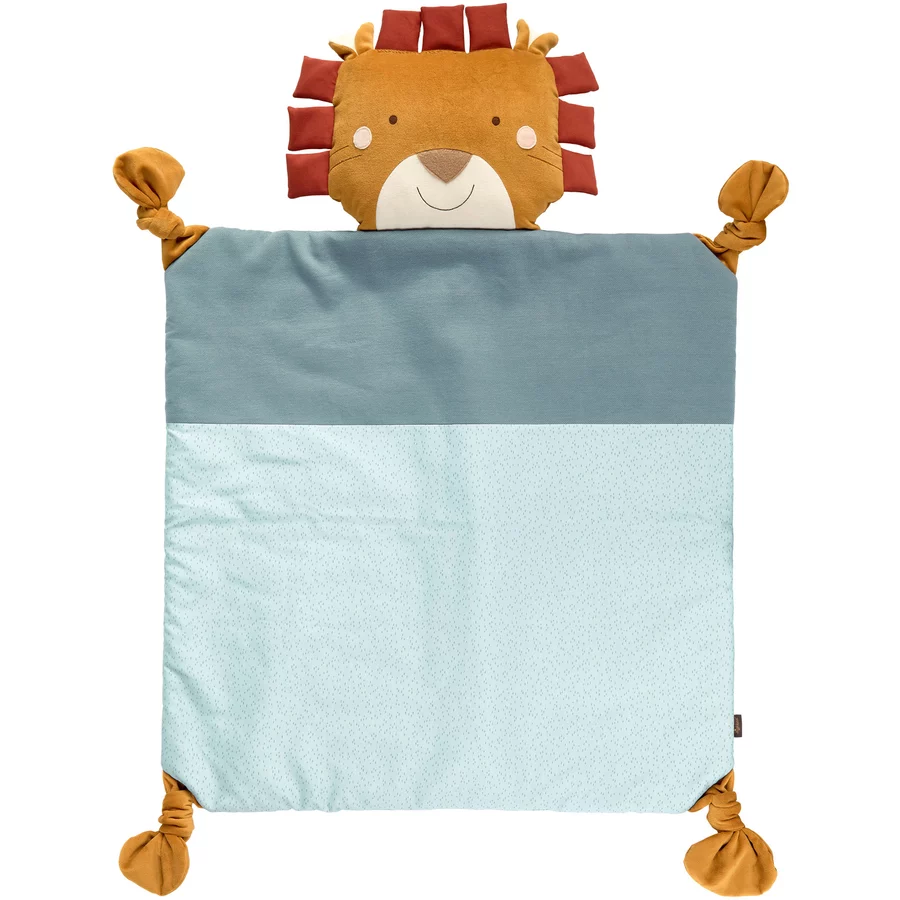 sigikid ®Krabbeldecke Löwe Yellow blau