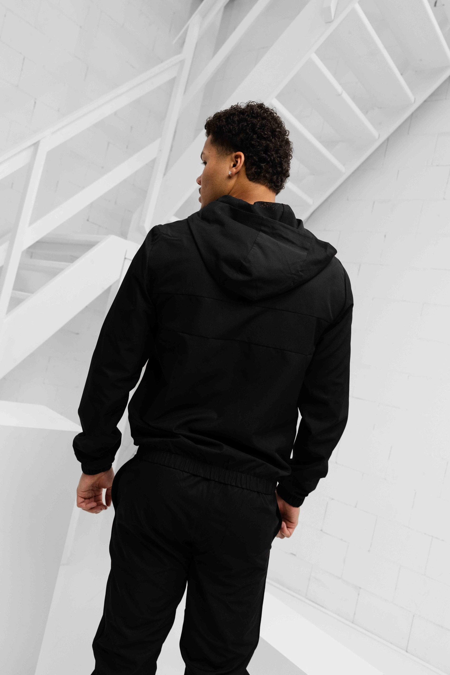 Lacoste Diamond Trainingspak Heren Zwart