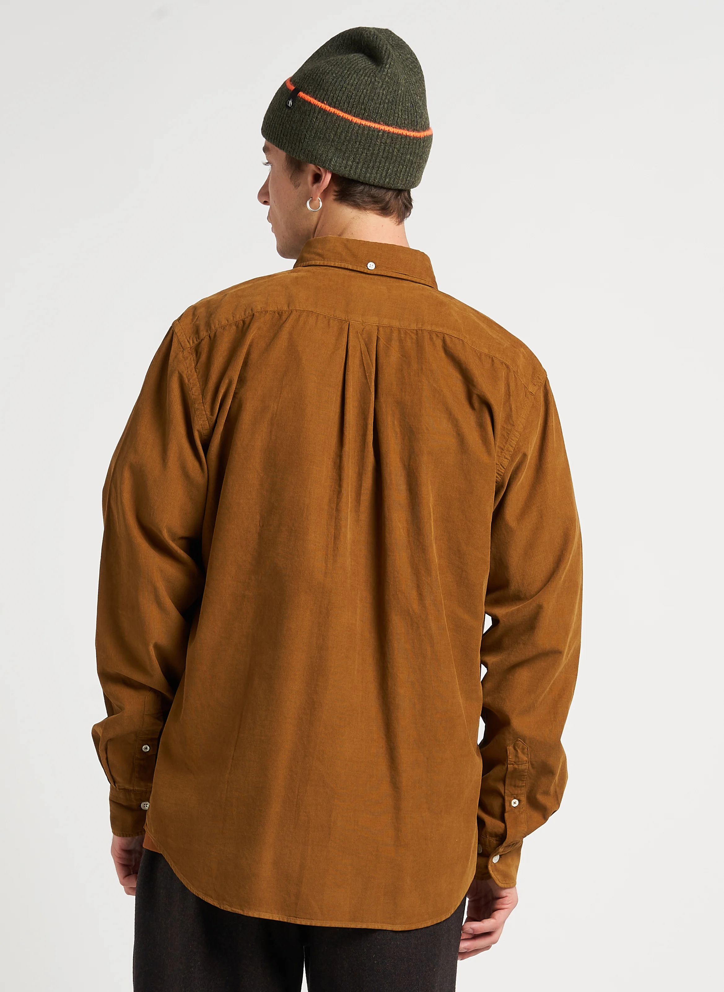 PITT PAT - Chemise col classique en coton| Marron