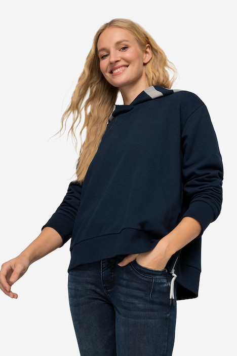 Hoodie, Kapuze mit Laurasøn-Schriftzug, Langarm