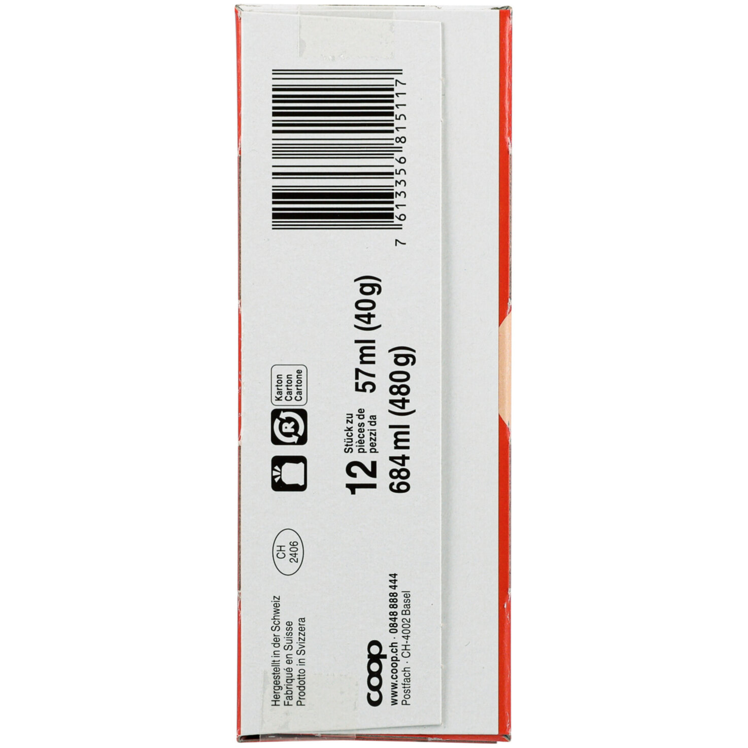 Rahmlutscher Erdbeer 12 Stück