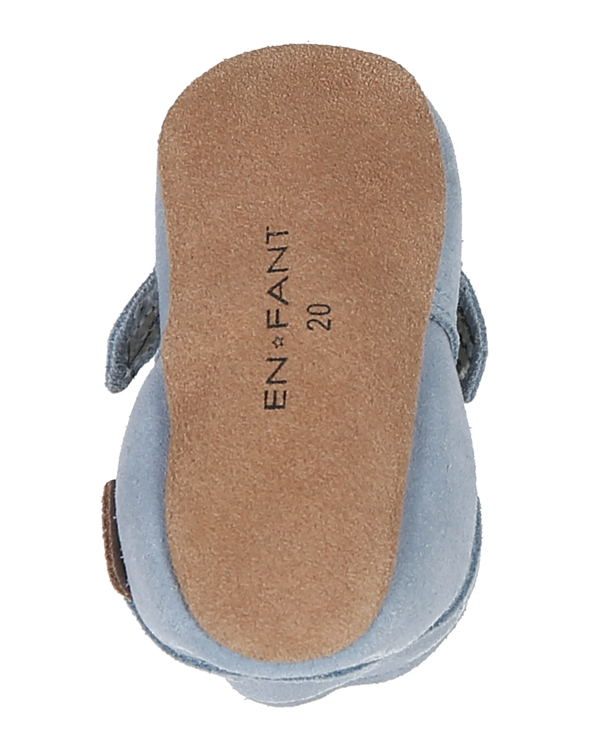 Krabbelschuhe AXOLOTL in dusty blue