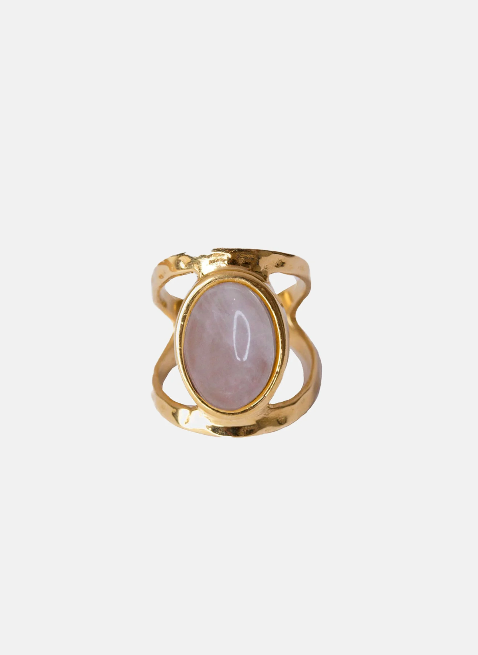 PEACE - Bague large peace | Rose
