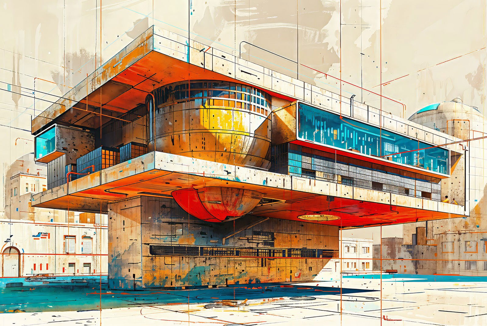 Urban Fire 5 by Andrej Barov - Limited Edition. Edition of: 150. Signed.