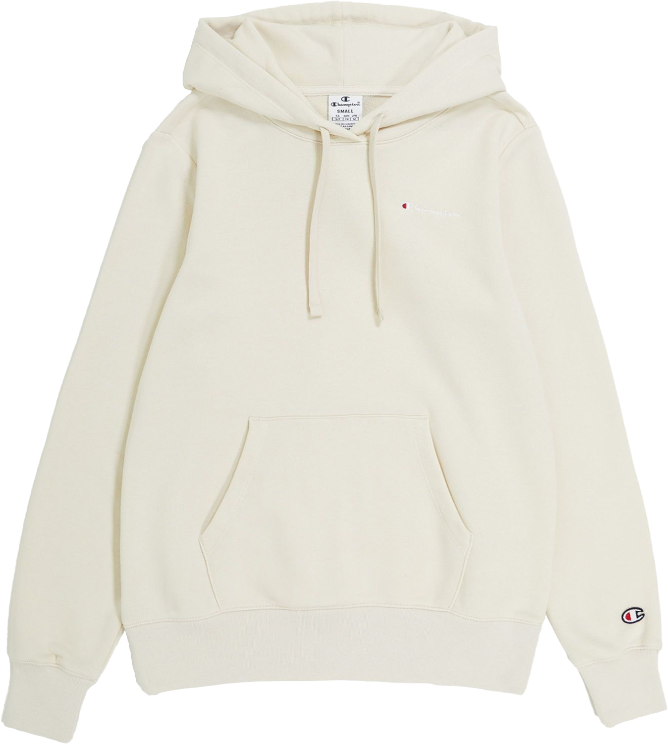 Icons Hooded Sweatshirt Small Dame Whitecap Grey
