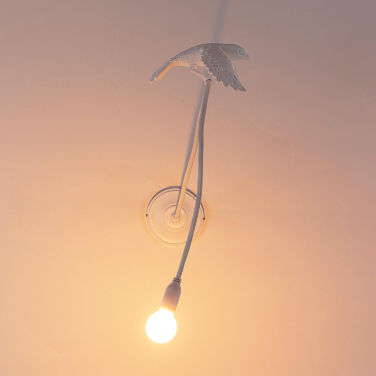 Seletti Sparrow Taking Off wandlamp