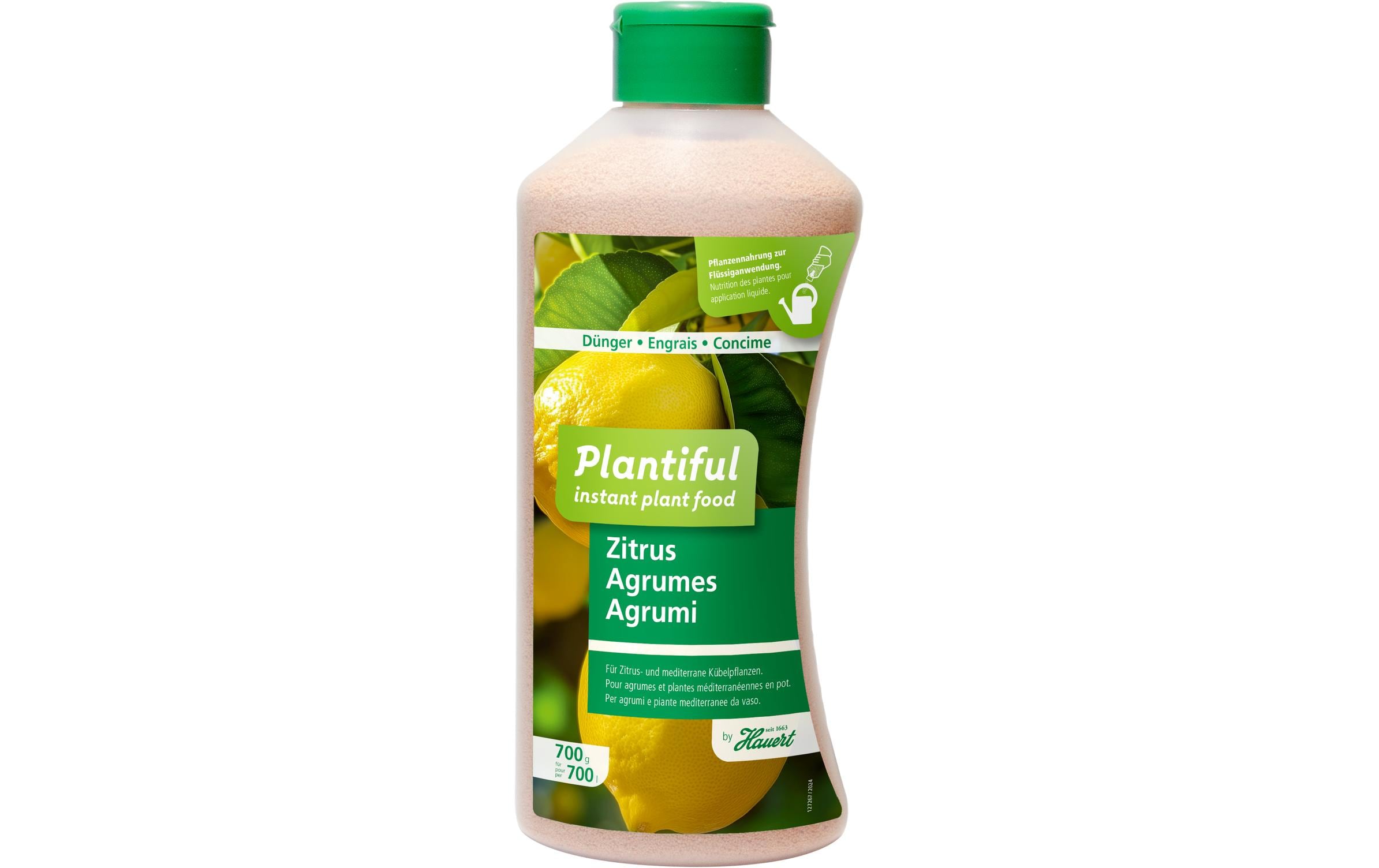 Plantiful Zitrus 0.7 kgInstant plant food für alle Zitrus- und mediterranen Kübelpflanzen