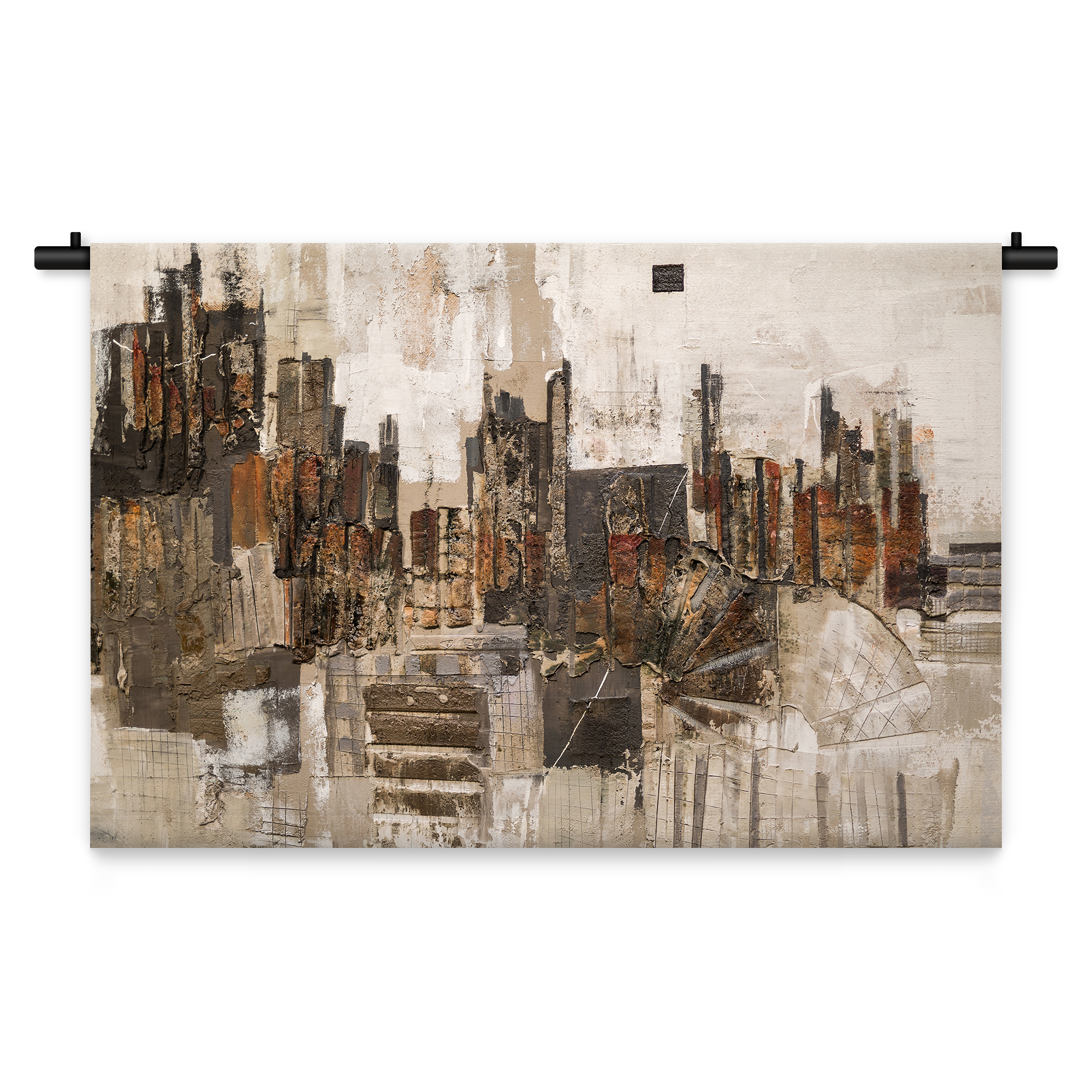 Wandkleed Abstracte schilderkunst 180 x 120 cm