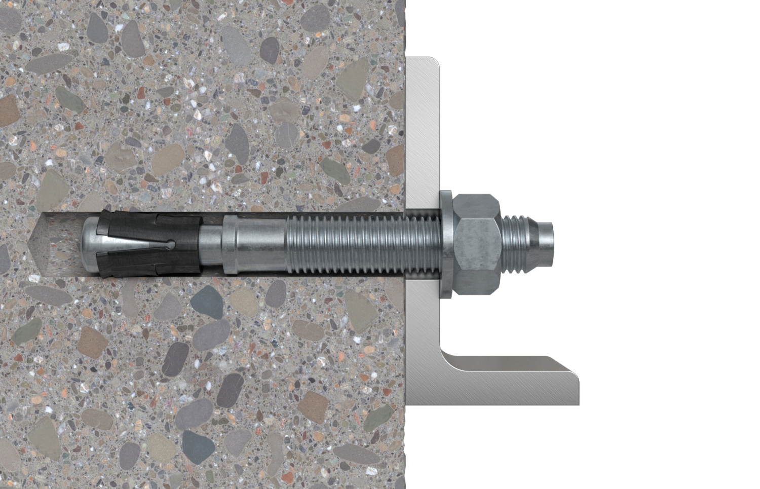 Fischer 564673 FAZ II Plus 10/20 K EV Doorsteekanker Verzinkt Staal (25st)
