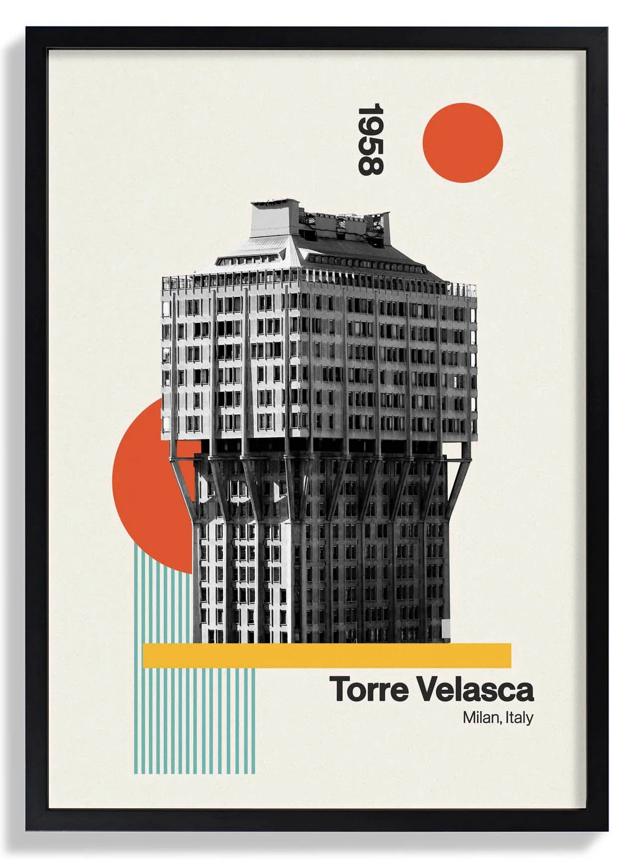 Torre Velasca von Nico Tracey