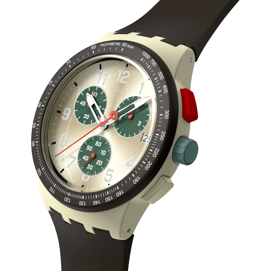Swatch Original Chrono Obsidian Ink