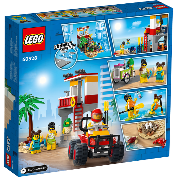Le poste de secours sur la plage LEGO City 60328