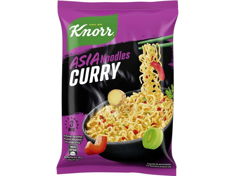 Knorr Asia Noodles Curry 70 g Nudel Fertiggericht