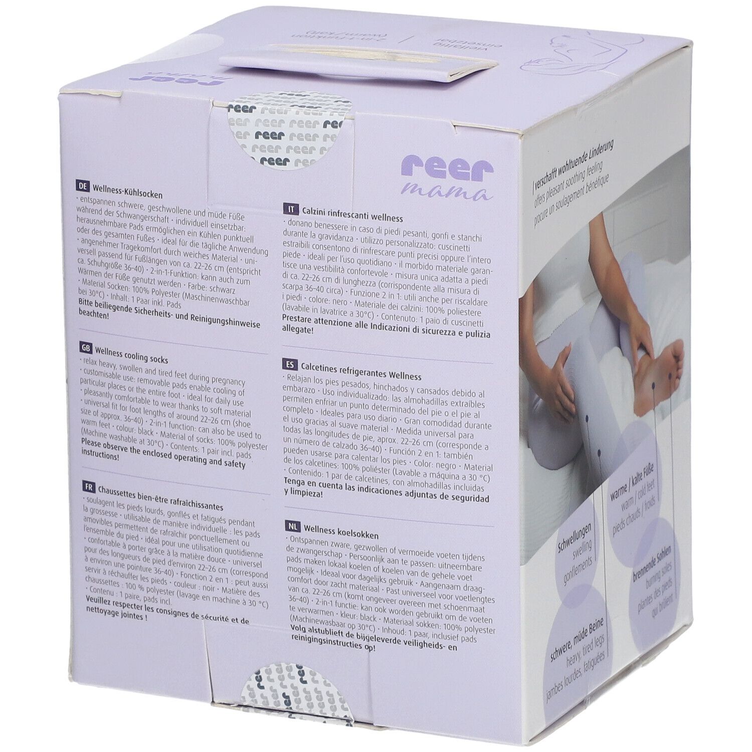 reer mama Wellness-Kühlsocken