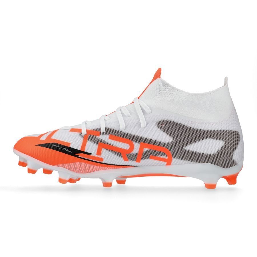 PUMA Ultra 5 Match   FG/AG Unlimited - Blanc/Noir/Glowing Red