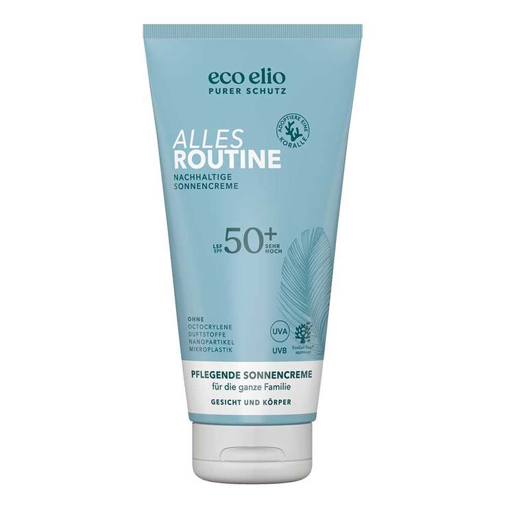Eco Elio Alles Routine Sonnencreme LSF 50 + , 200 ml