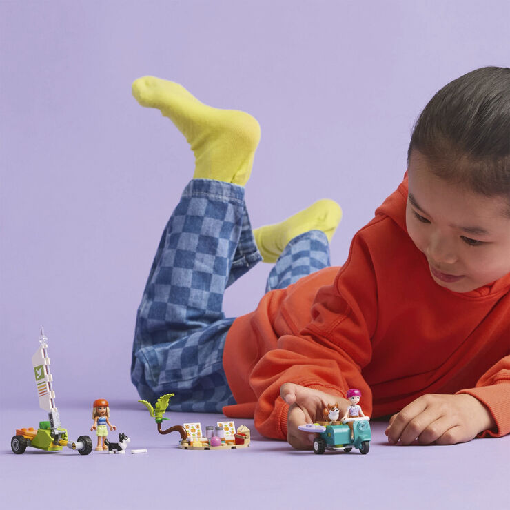 Lego Eventyr med surfende hunde og scooter 42641